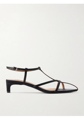 Jil Sander - Cage Satin Sandals - Black - IT36,IT36.5,IT37,IT37.5,IT38,IT38.5,IT39,IT39.5,IT40,IT41