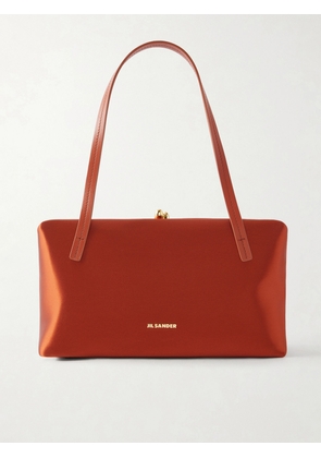 Jil Sander - Goji Pillow Satin Shoulder Bag - Orange - One size