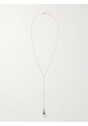 TOTEME - Gold-plated, Jade And Swarovski Crystal Necklace - One size