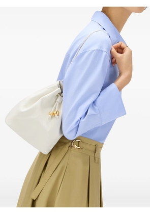 Furla mini Sfera Spft drawstring bucket bag - White