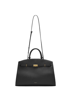 DeMellier small Hudson leather tote bag - Black