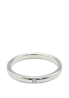 Tiffany & Co. Pre-Owned 2010s Stacking band diamond ring - Silver