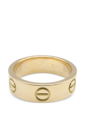 Cartier 2010s Love screw-detail ring - Gold