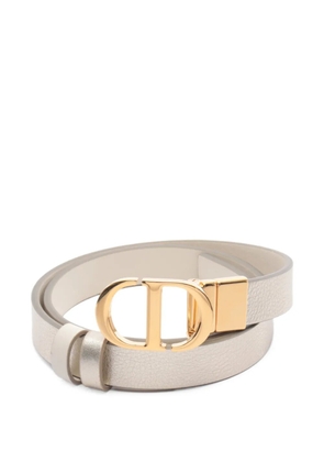 Christian Dior Pre-Owned 2010s 30 Montaigne reversible belt - Neutrals
