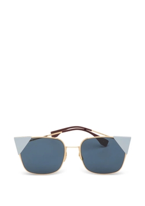 Fendi Pre-Owned cat-eye sunglasses - Gold