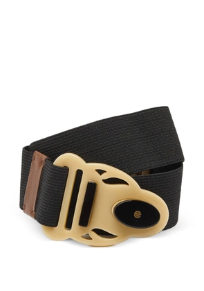 Marni Pre-Owned elasticated buckled belt - Black