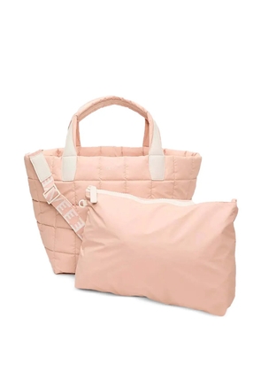 VeeCollective medium Porter quilted tote bag - Pink