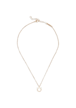 Ferragamo Gancini charm necklace - Gold
