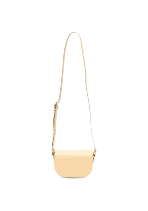 A.P.C. logo-print shoulder bag - Neutrals