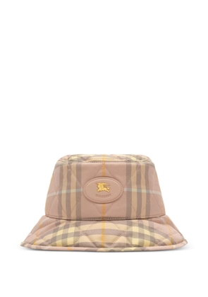 Burberry quilted Horseshoe bucket hat - Pink