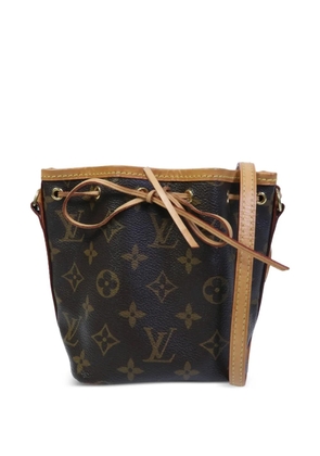 Louis Vuitton Pre-Owned nano Noé Monogram shoulder bag - Brown