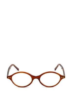 Epos Gilda oval-frame glasses - Brown