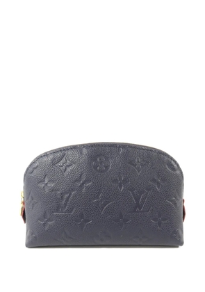 Louis Vuitton Pre-Owned Monogram Empreinte pochette cosmetique pouch - Blue