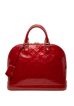 Louis Vuitton Pre-Owned 2013 Monogram Vernis Alma PM handbag - Red