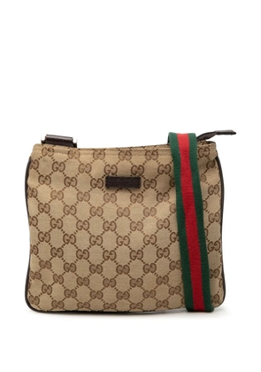 Gucci Pre-Owned 2000-2015 GG Canvas Web crossbody bag - Neutrals