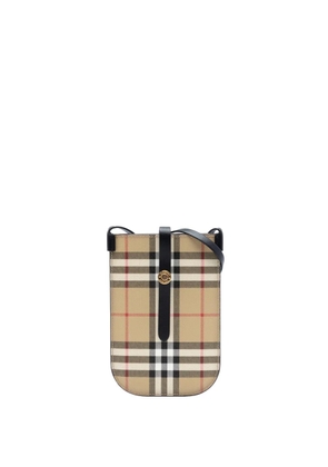 Burberry Pre-Owned 2018-2023 House Check Coated Canvas Anne Phone Holder crossbody bag - Neutrals