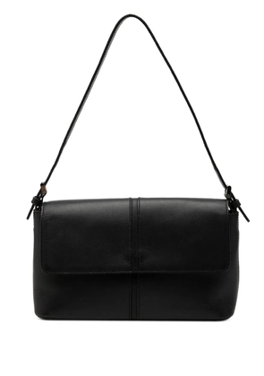 Burberry Pre-Owned 2000-2017 Leather Flap shoulder bag - Black