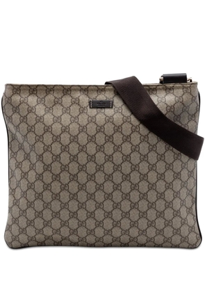 Gucci Pre-Owned 2016-2026 GG Supreme crossbody bag - Neutrals