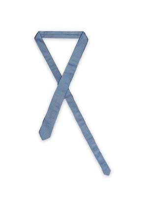 ROBERTO CLERICI check-pattern tie - Blue