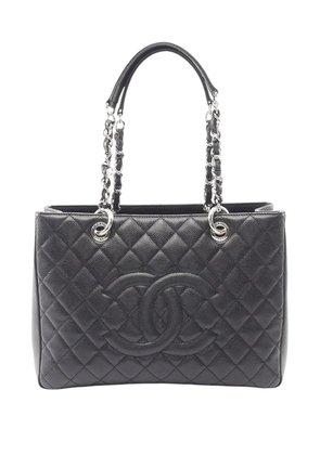 CHANEL Pre-Owned 2014 Caviar Grand Shopping tote bag - Neutrals