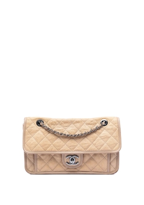 CHANEL Pre-Owned 2014-2015 Medium Caviar French Riviera Flap shoulder bag - Neutrals