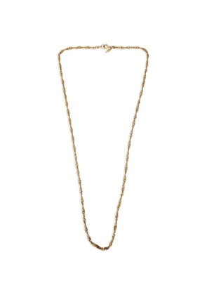 Madison twisted rope-chain necklace - Gold