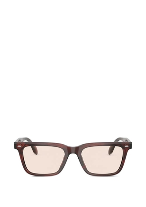 Oliver Peoples square-frame glasses - Brown