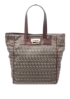 Fendi Pre-Owned 2000-2010 Zucchino Canvas tote bag - Neutrals