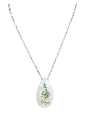 Madison Solar Quartz necklace - Silver