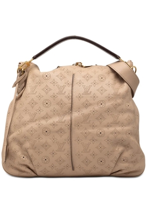 Louis Vuitton Pre-Owned 2012 Monogram Mahina Selene MM satchel - Neutrals