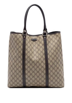 Gucci Pre-Owned 2016-2026 GG Supreme Joy Vertical tote bag - Neutrals