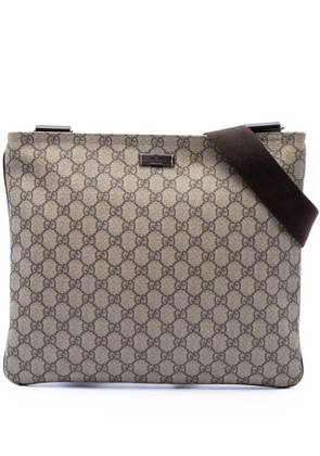 Gucci Pre-Owned 2016-2026 GG Supreme crossbody bag - Neutrals
