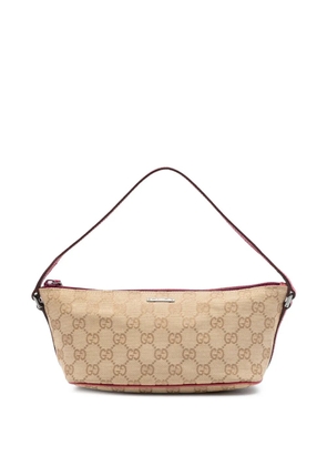 Gucci Pre-Owned 2000-2015 GG Canvas Boat shoulder bag - Neutrals