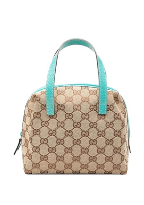 Gucci Pre-Owned 2000-2015 Mini GG Canvas Balthus Tofu Bag handbag - Neutrals