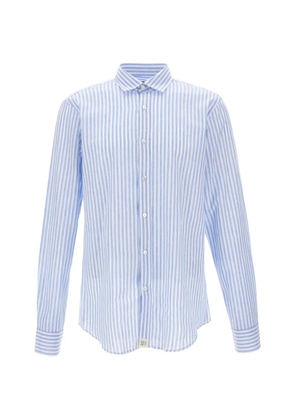 Peuterey Etienne Rig striped shirt - Blue