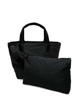 VeeCollective medium Porter Essence logo-plaque tote bag - Black