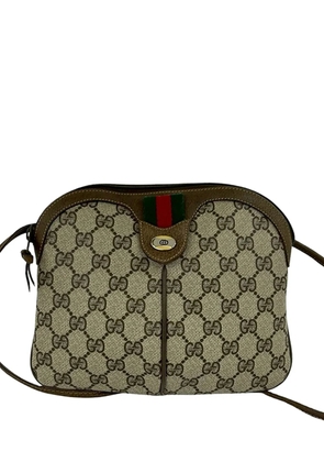 Gucci Pre-Owned 20th Century GG Supreme Web crossbody bag - Neutrals