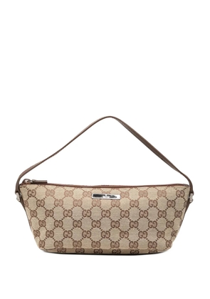 Gucci Pre-Owned 2000-2015 GG Canvas Boat shoulder bag - Neutrals
