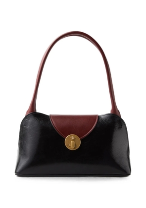 Versace Vivian small leather East/West shoulder bag - Black