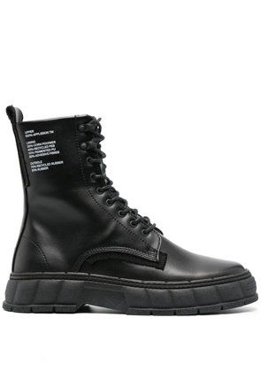 Virón 1992 Appleskin combat boots - Black