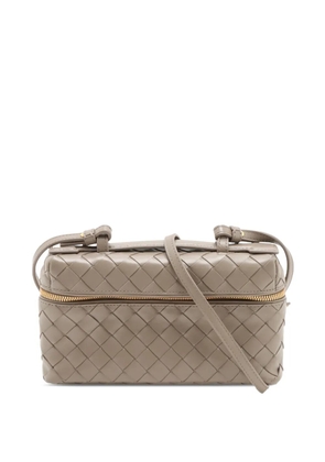 Bottega Veneta Pre-Owned 2012-2026 Calfskin Intrecciato Bang Bang Vanity Case satchel - Neutrals