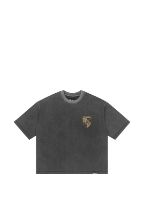 GODSPEED New York Insignias logo-print washed T-shirt - Grey