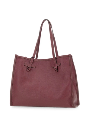 MARCELLA CLUB large Marcella leather tote bag - Red