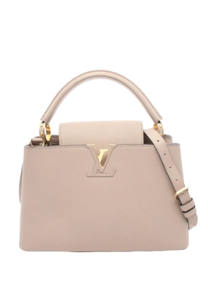 Louis Vuitton Pre-Owned 2016 Taurillon Capucines MM satchel - Neutrals
