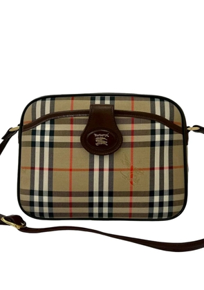 Burberry Pre-Owned 2000-2017 Nova Check Canvas crossbody bag - Neutrals