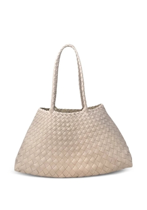 Donna Karan Santa Croce woven shoulder bag - Neutrals