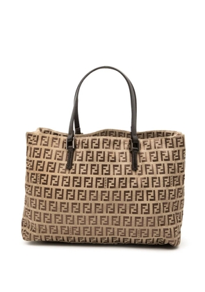 Fendi Pre-Owned 2010-2026 Zucchino Canvas tote bag - Neutrals