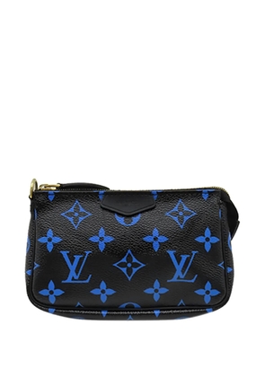 Louis Vuitton Pre-Owned 2016 Colored Monogram Mini Pochette Accessories handbag - Black
