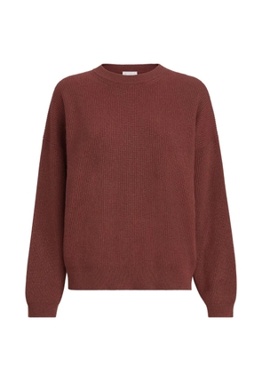 Brunello Cucinelli sparkling cashmere English rib sweater - Brown