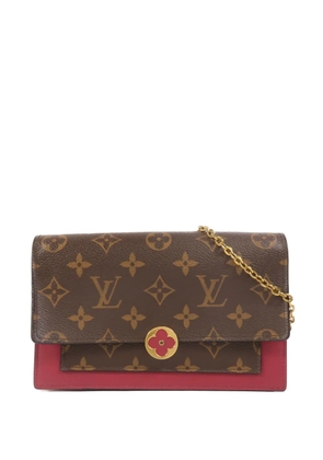 Louis Vuitton Pre-Owned Flore monogram-pattern shoulder bag - Brown